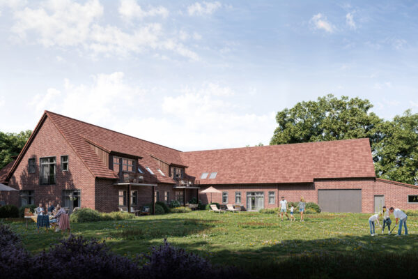 Mehrfamilienhaus in Rheine - 3D-Visualisierung von Formgrafik